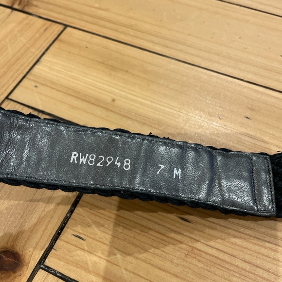 Stuart Weitzman Alex Ankle Wrap Wedge Sandals Black size 7 comfort & elegant. - Picture 5 of 10